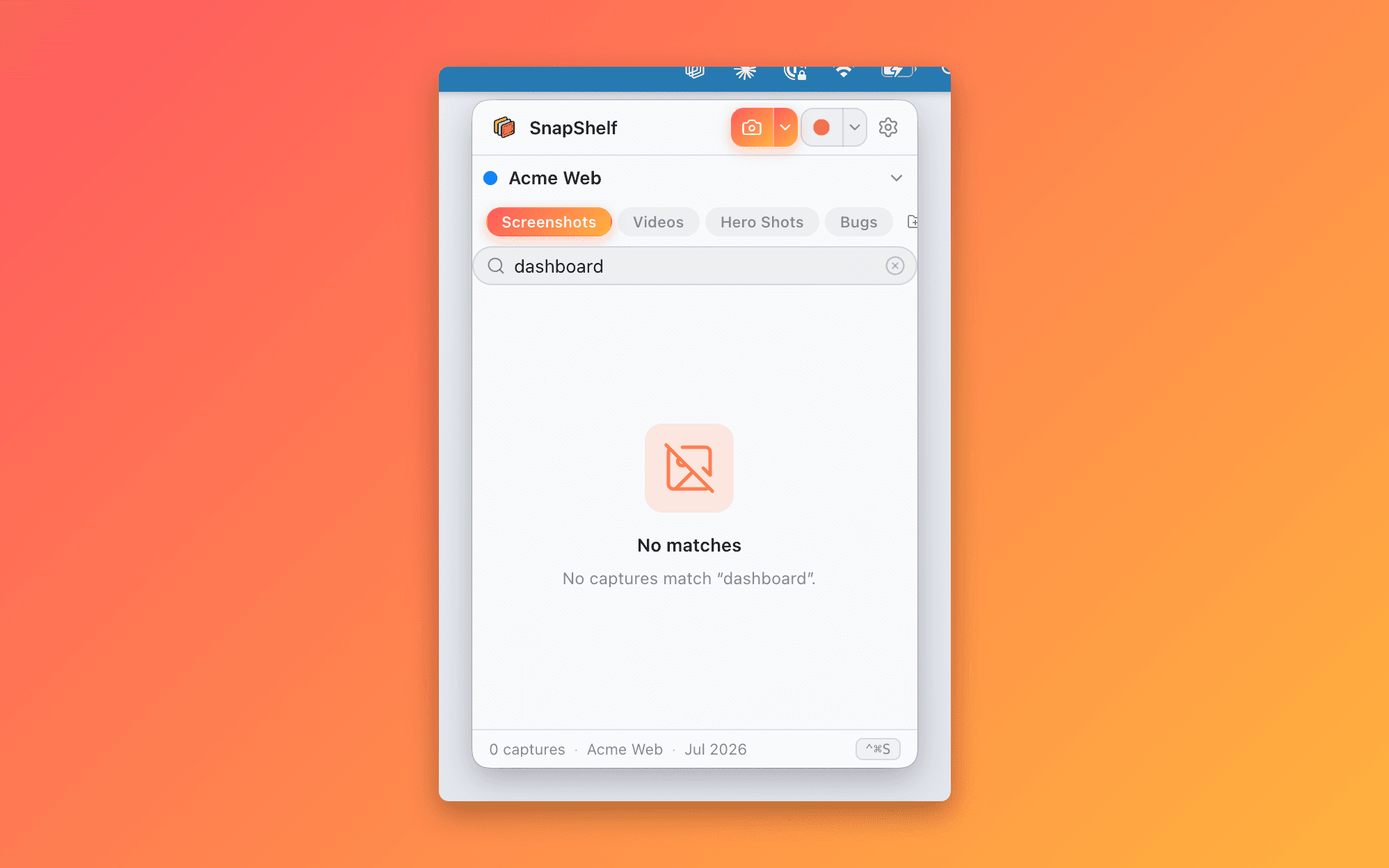SnapShelf multi-page PDF export and multi-select extras
